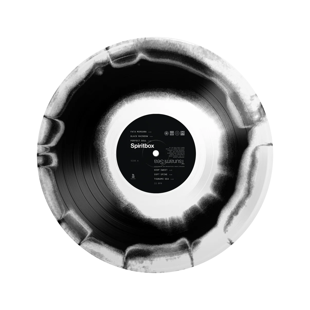 Tsunami Sea: Limited White & Grey Smush Vinyl LP Tsunami Sea: Limited White & Grey Smush Vinyl LP