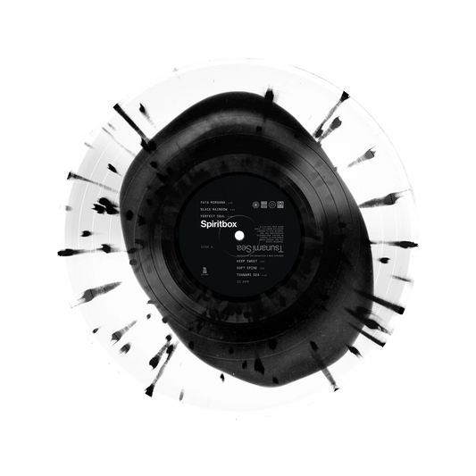 Tsunami Sea: Limited Black in White Splatter Vinyl LP (w/ Water Cover)