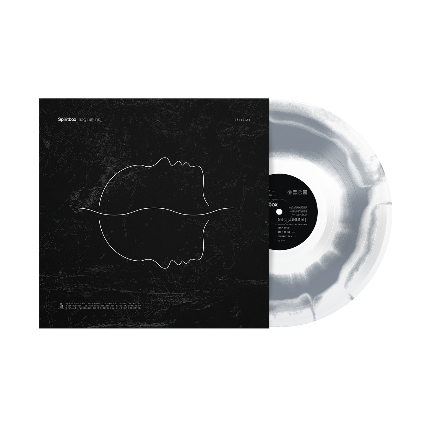 Tsunami Sea: Limited White & Grey Smush Vinyl LP