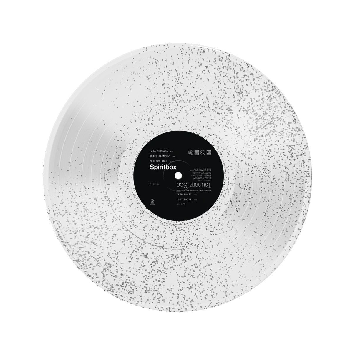 Tsunami Sea: Limited Clear w/ Silver Glitter Vinyl LP