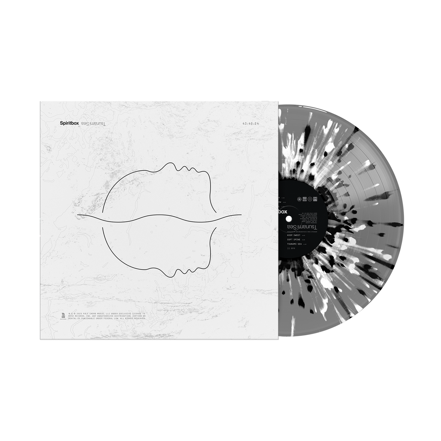 Tsunami Sea: Limited Grey with Splatter Vinyl LP (w/ White Cover)