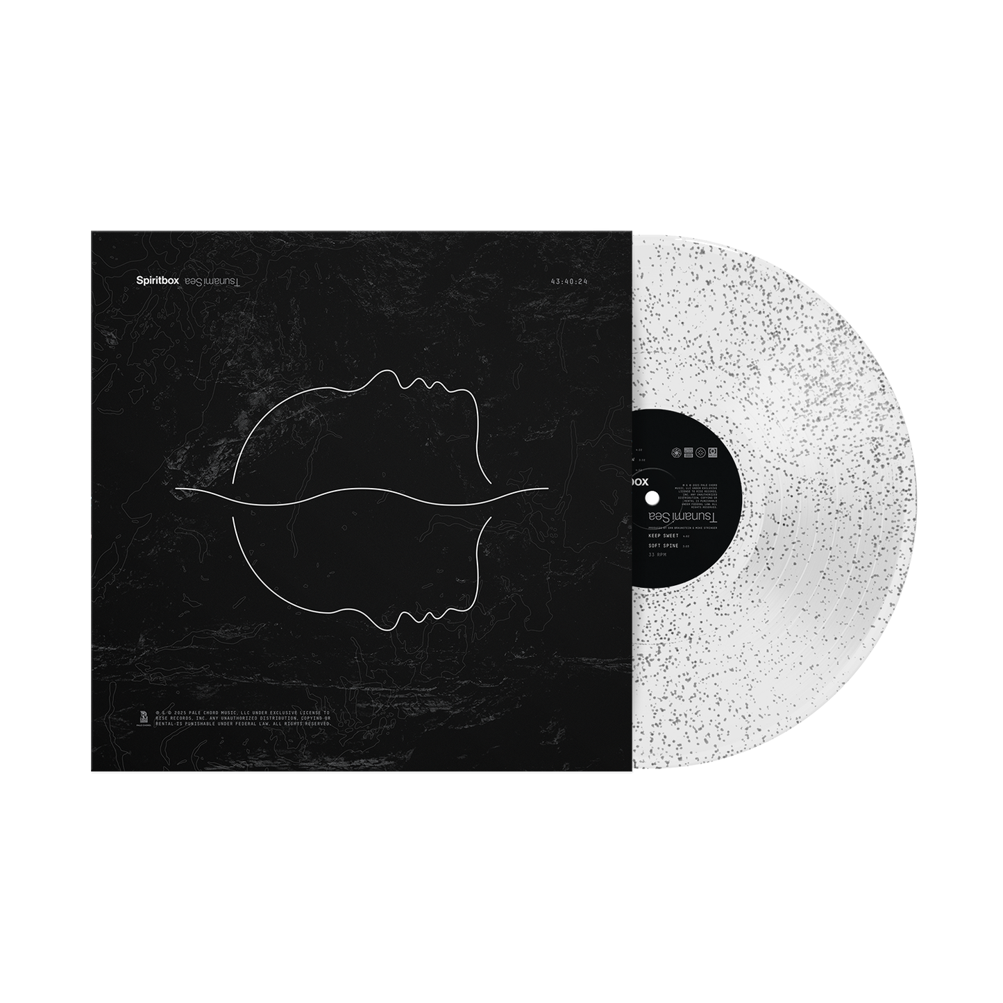 Tsunami Sea: Limited Clear w/ Silver Glitter Vinyl LP