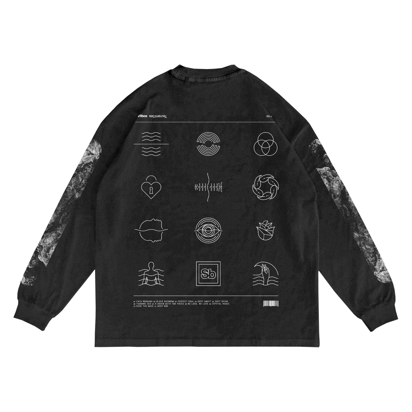 Iconography Black Long Sleeve T-Shirt